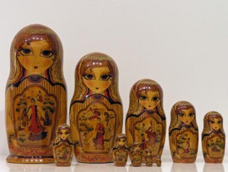 Matrioska Collezione 17 Nesting Doll Collection 17