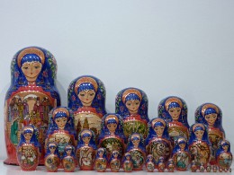 Matrioska Collezione 53 Nesting Doll Collection 53