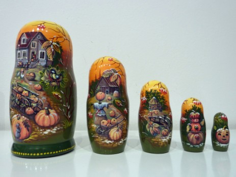 Matrioska Collezione 56 Nesting Doll Collection 56