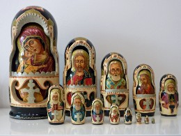 Matrioska Collezione 59 Nesting Doll Collection 59